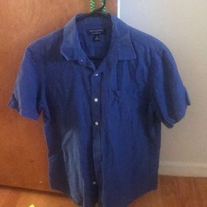 Banana republic short sleeve button down shirt